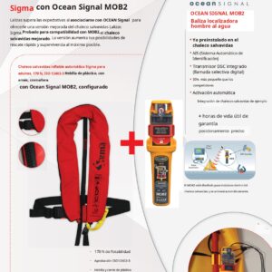 CHALECO AUT. SIGMA 170 N + MOB2 + ARNES - Imagen 4