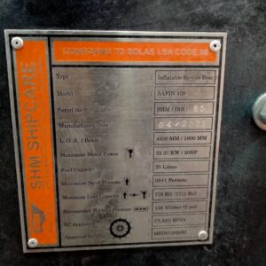 BOTE DE RESCATE SOLAS SAFIN 420 - Imagen 4