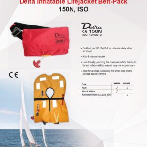CHALECO HINCHABLE DELTA CINTURA MANUAL 150 N - Imagen 2