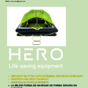LIFE RAFT HERO ISO9650 CANISTER PACK - 24H - Imagen 3