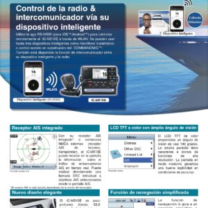 VHF FIJO MARINA ICOM IC-M510E EVO AIS - Imagen 4