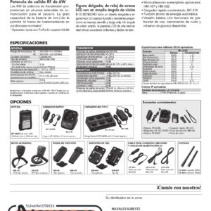 VHF PORTATIL ICOM IC-M73EURO - Imagen 4