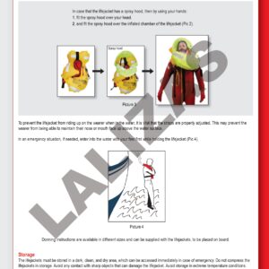 CHALECO HINCHABLE SOLAS CINTURA  DELTA 150 N - Imagen 4