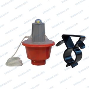 LUZ AUTOMATICA LED CON BATERIA DE LITIO - Imagen 1