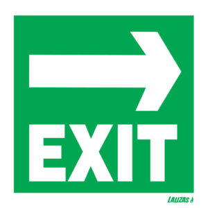 SEÑAL IMO DIRECCION SALIDA - Imagen 1