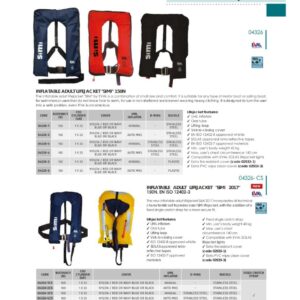 CHALECO SALVAVIDAS SIMI 150 N AUTOMATICO CON ARNES - Imagen 2