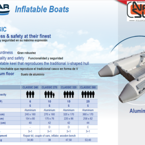ARIMAR NEUMÁTICA PLEGABLE CLASSIC 270 - Imagen 3