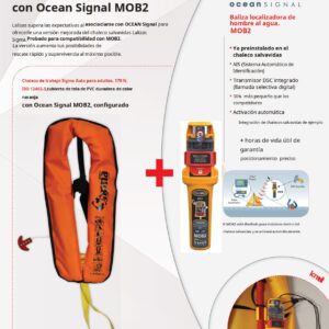 CHALECO HINCHABLE TRABAJO  SIGMA 170 N AUT + MOB2 - Imagen 4
