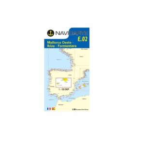 CARTA NAUTICA E02 MALLORCA-IBIZA-FORMENTERA - Imagen 1